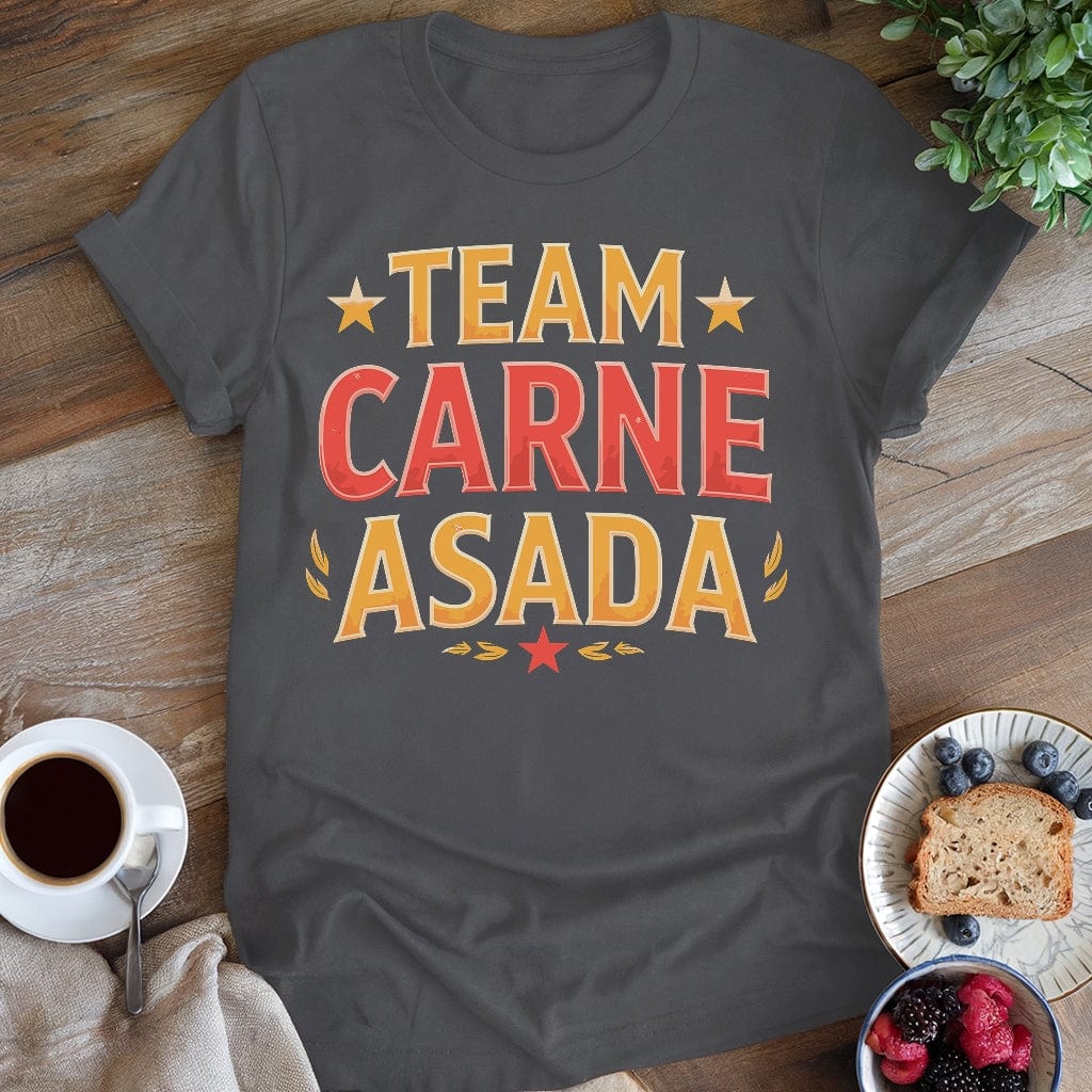 wearyourapron Carne Asada T-Shirt T-Shirt Charcoal / S