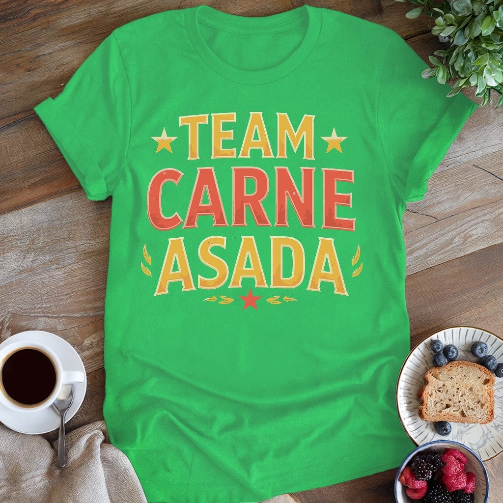 wearyourapron Carne Asada T-Shirt T-Shirt Irish Green / S