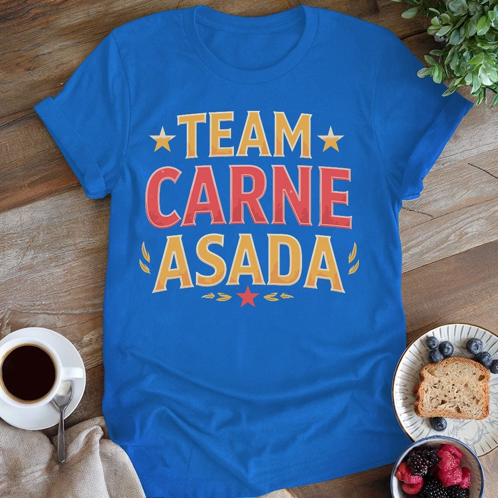 wearyourapron Carne Asada T-Shirt T-Shirt Royal / S
