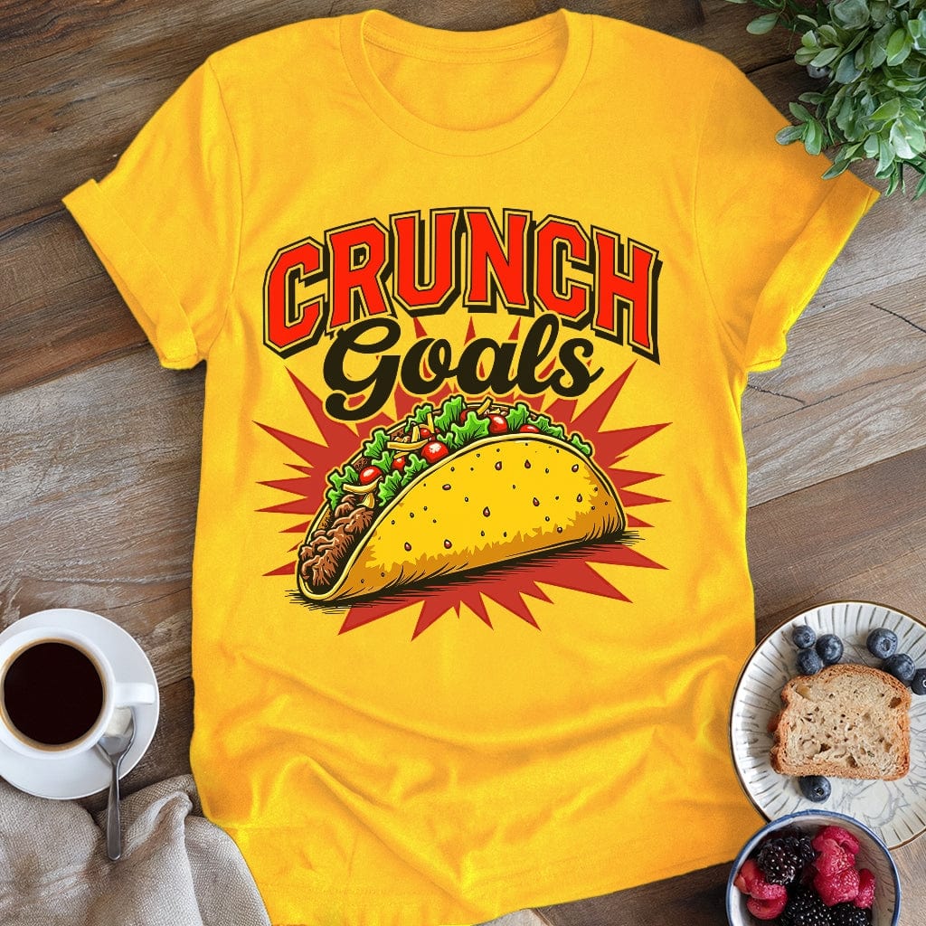 wearyourapron Crunch Goals T-Shirt T-Shirt Daisy / S