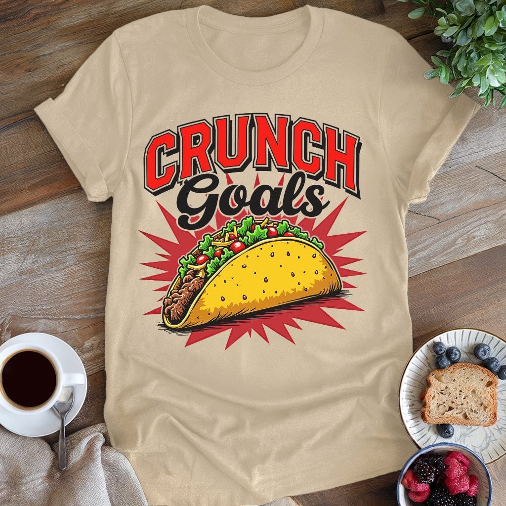 wearyourapron Crunch Goals T-Shirt T-Shirt Natural / S