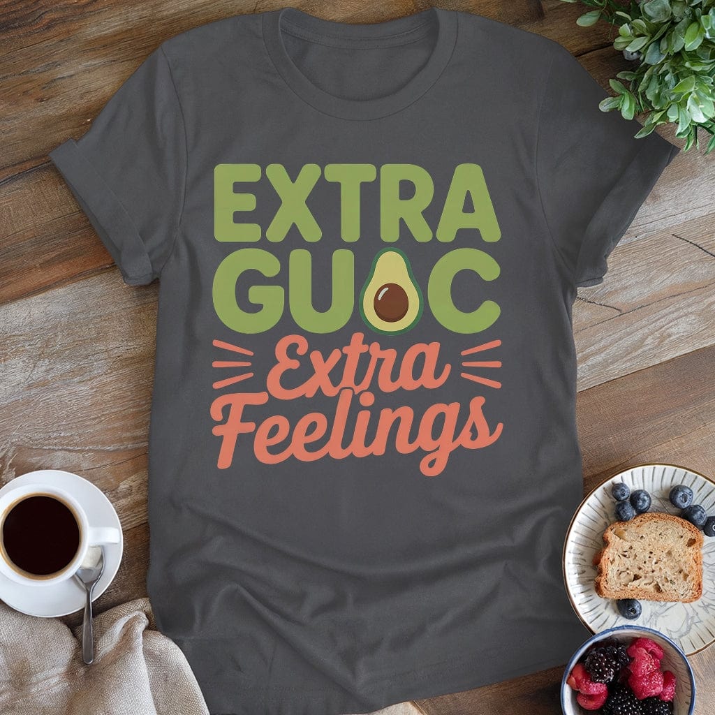 wearyourapron Extra Guac T-Shirt T-Shirt Charcoal / S