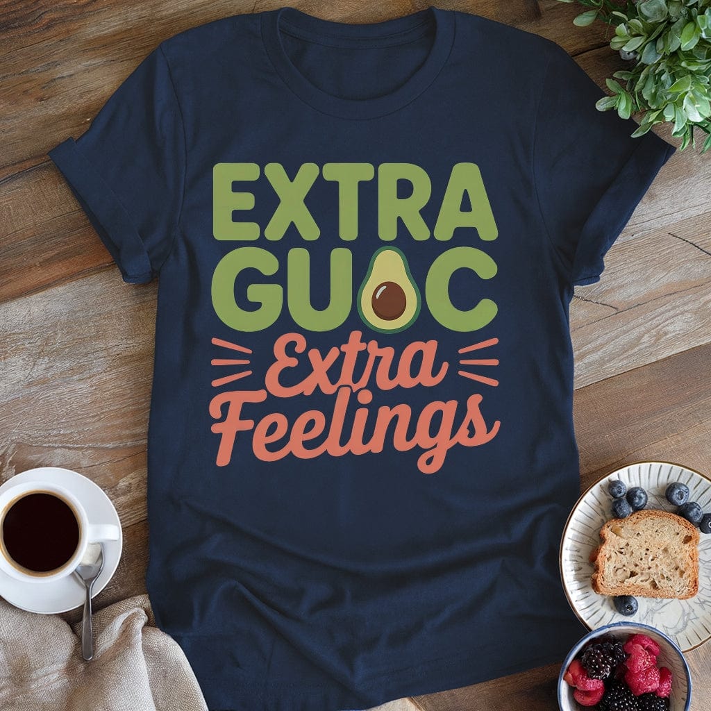wearyourapron Extra Guac T-Shirt T-Shirt Navy / S