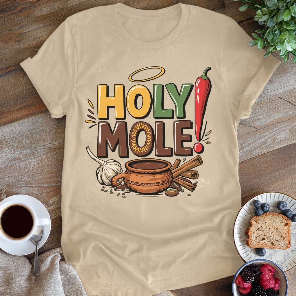 wearyourapron Holy Mole T-Shirt T-Shirt Natural / S