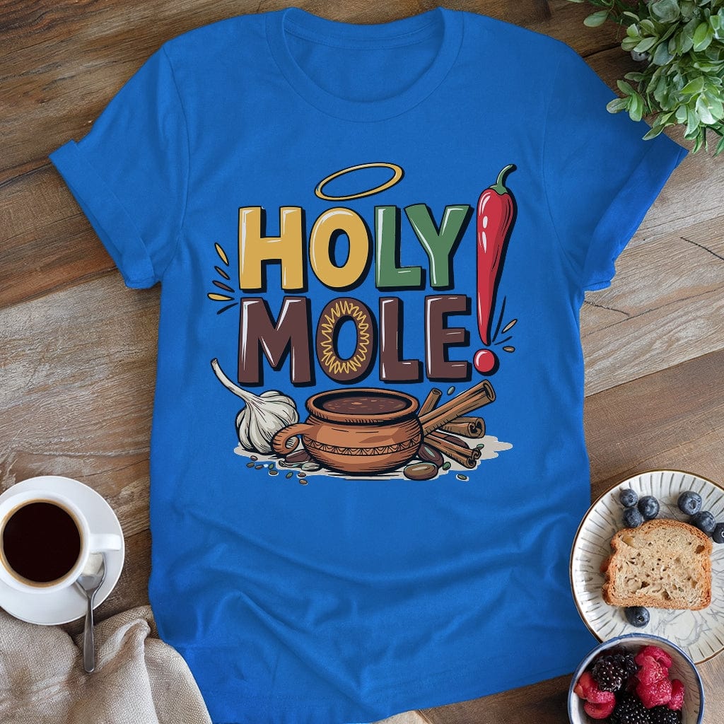 wearyourapron Holy Mole T-Shirt T-Shirt Royal / S
