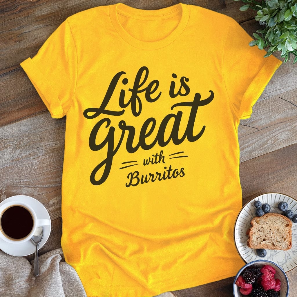 wearyourapron Life is Great T-Shirt T-Shirt Daisy / S