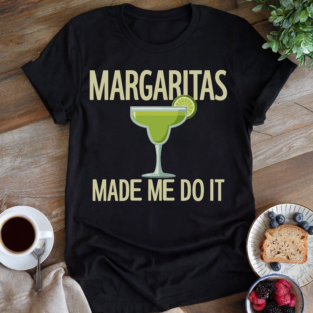 wearyourapron Margaritas T-Shirt T-Shirt Black / S