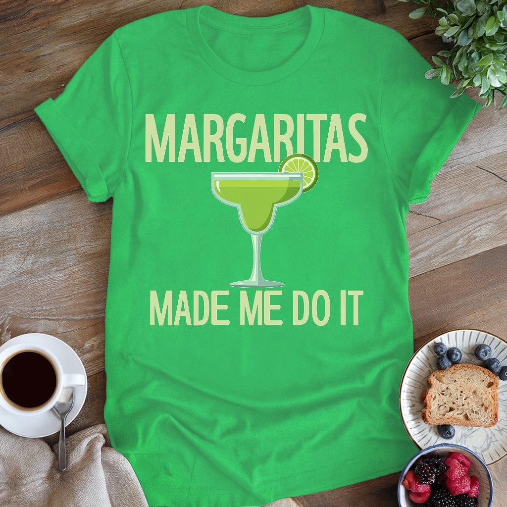 wearyourapron Margaritas T-Shirt T-Shirt Irish Green / S