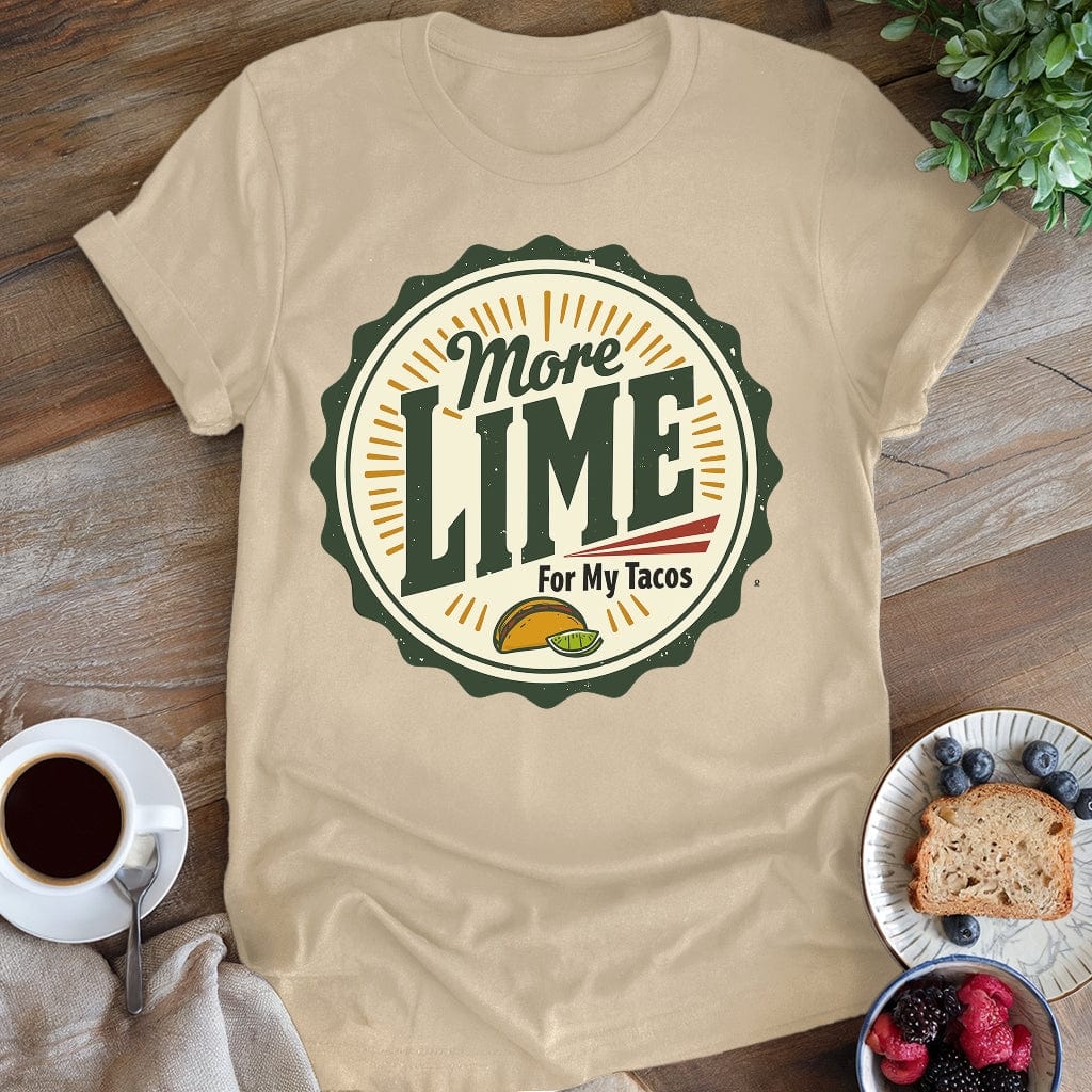 wearyourapron More Lime T-Shirt T-Shirt Natural / S