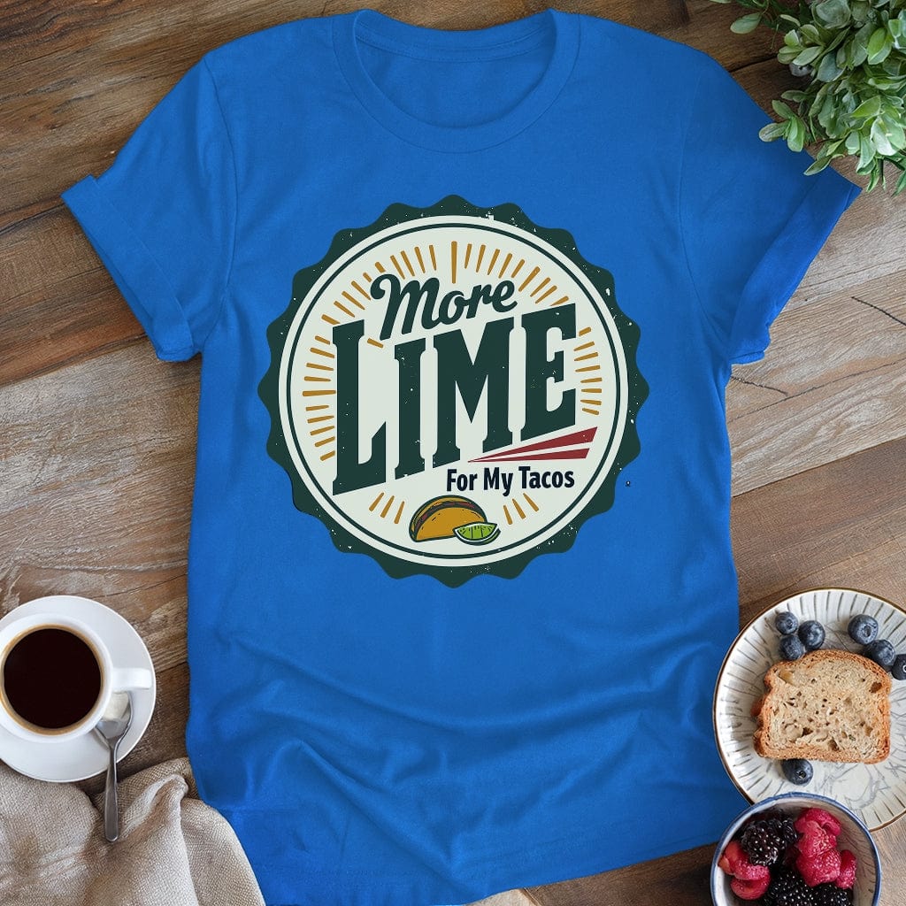 wearyourapron More Lime T-Shirt T-Shirt Royal / S