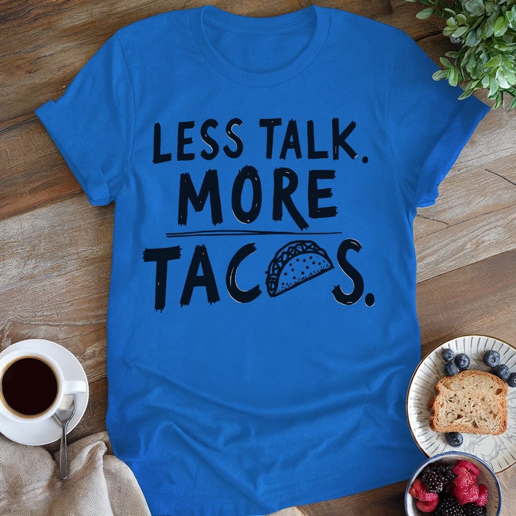 wearyourapron More Tacos T-Shirt T-Shirt Royal / S