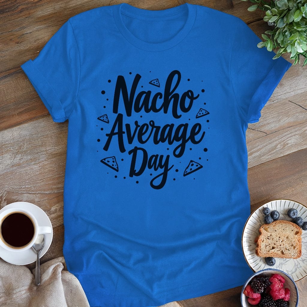wearyourapron Nacho Day T-Shirt T-Shirt Royal / S
