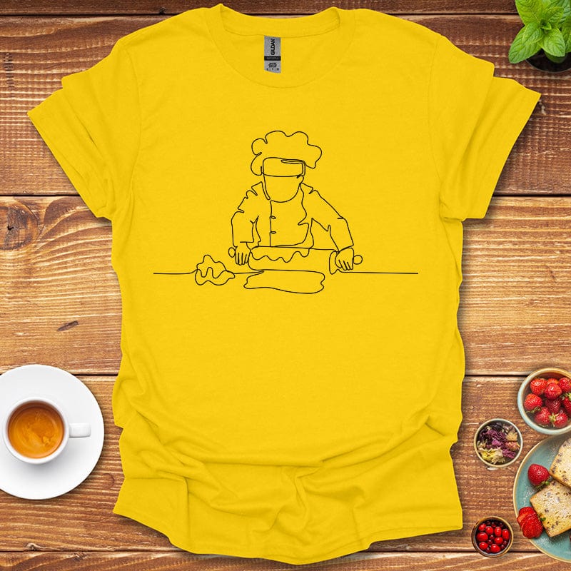 wearyourapron Pastry Chef T-Shirt T-Shirt Daisy / S