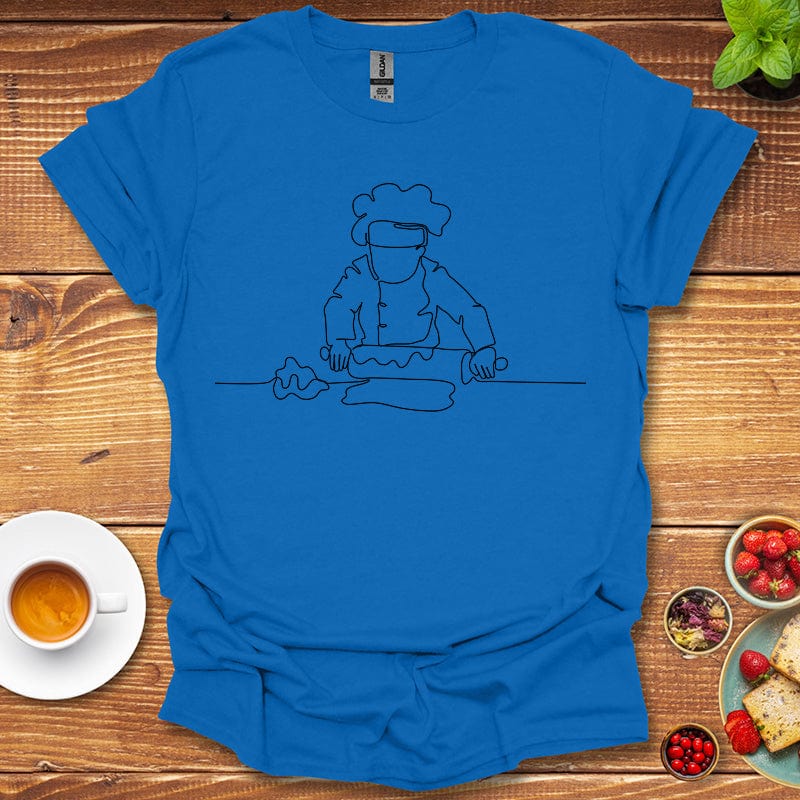 wearyourapron Pastry Chef T-Shirt T-Shirt Royal / S
