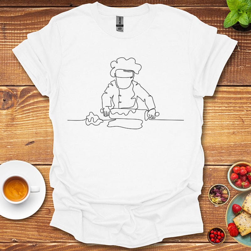 wearyourapron Pastry Chef T-Shirt T-Shirt White / S