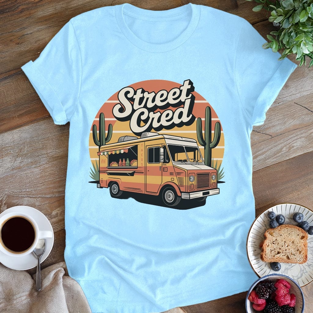 wearyourapron Street Cred T-Shirt T-Shirt Light Blue / S