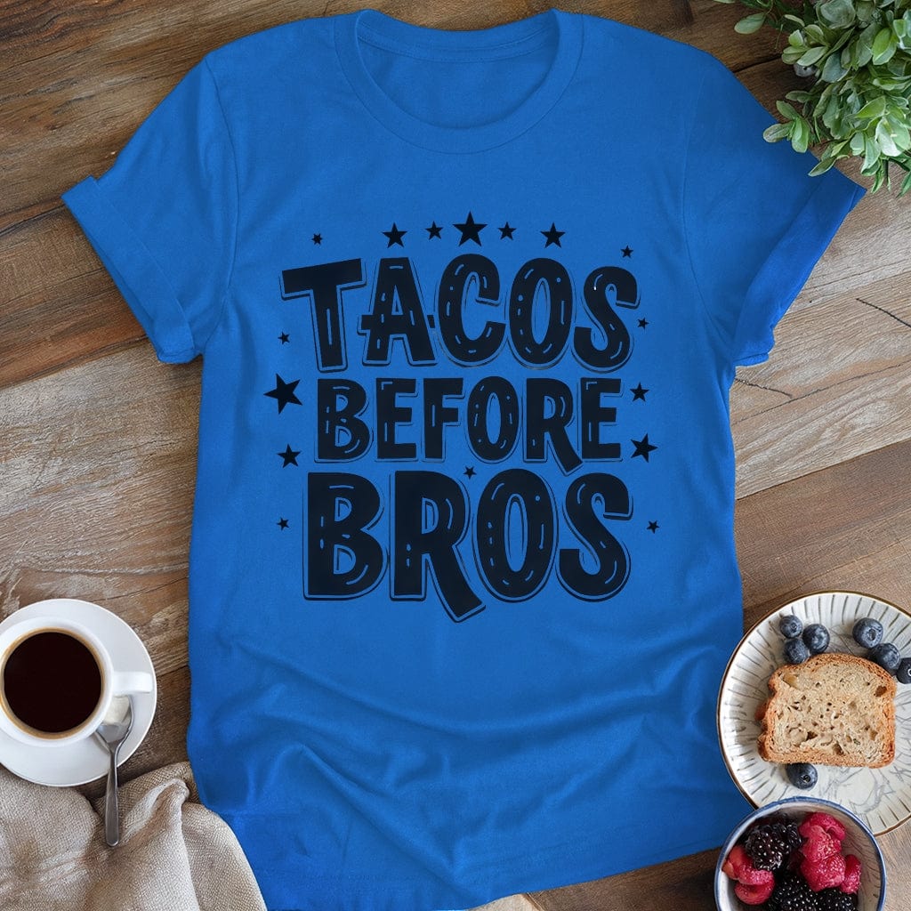 wearyourapron Tacos Bros T-Shirt T-Shirt Royal / S