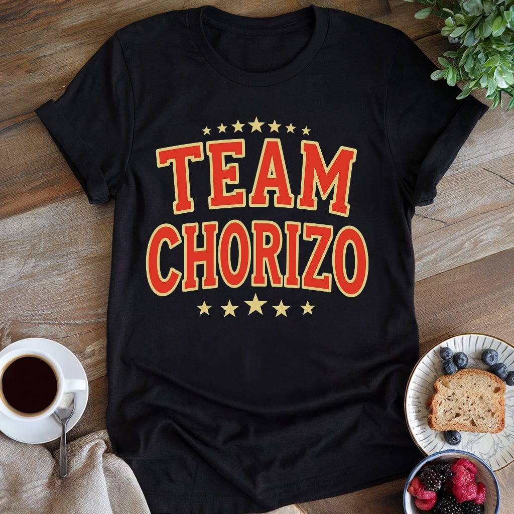 wearyourapron Team Chorizo T-Shirt T-Shirt Black / S