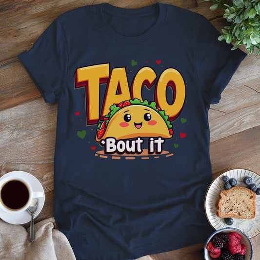 wearyourapron Taco Bout It T-Shirt T-Shirt Navy / S