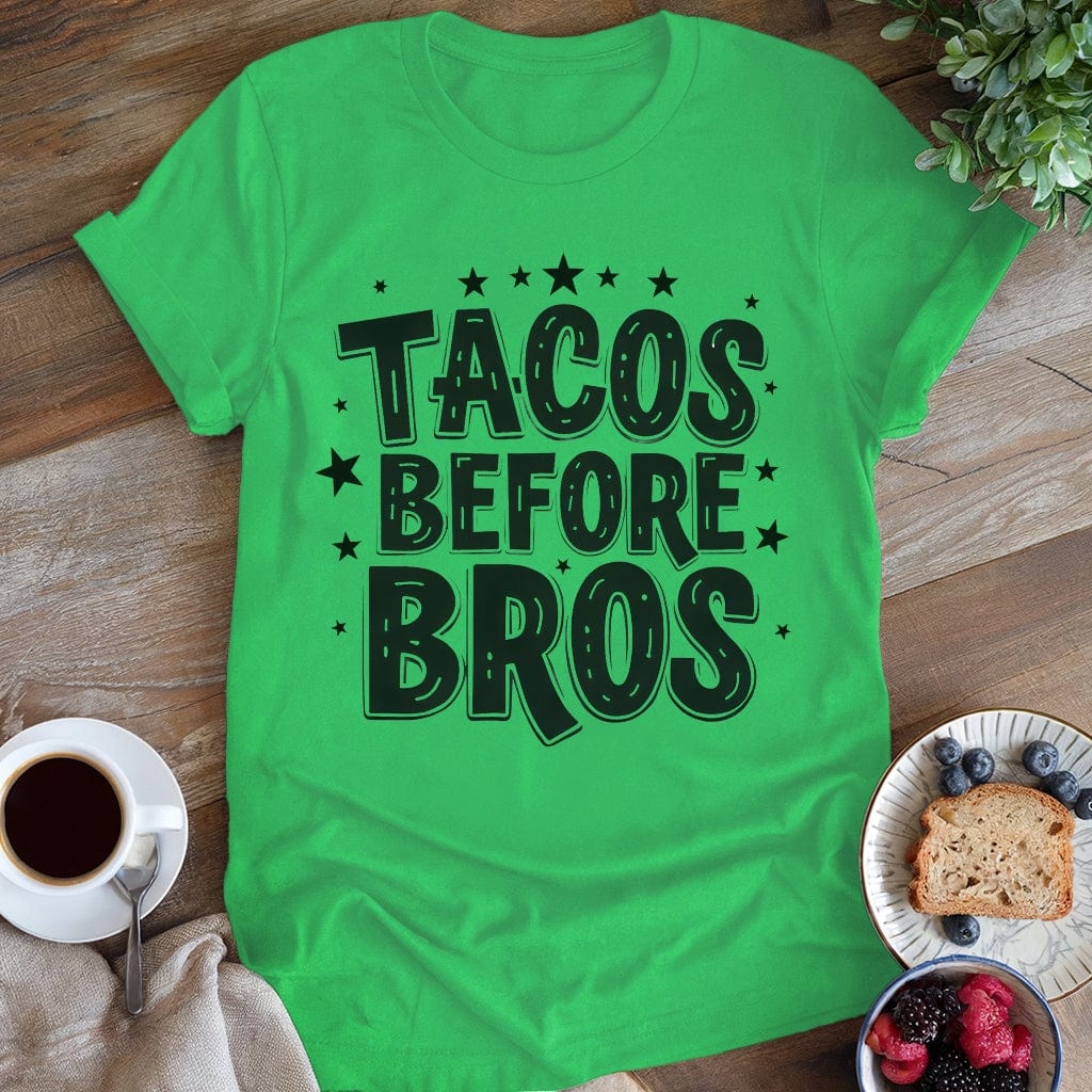 wearyourapron Tacos Bros T-Shirt T-Shirt Irish Green / S
