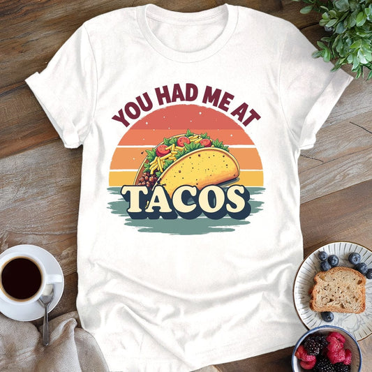wearyourapron You Had Me T-Shirt T-Shirt White / S